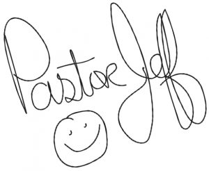 Pastor Jeff's Signature