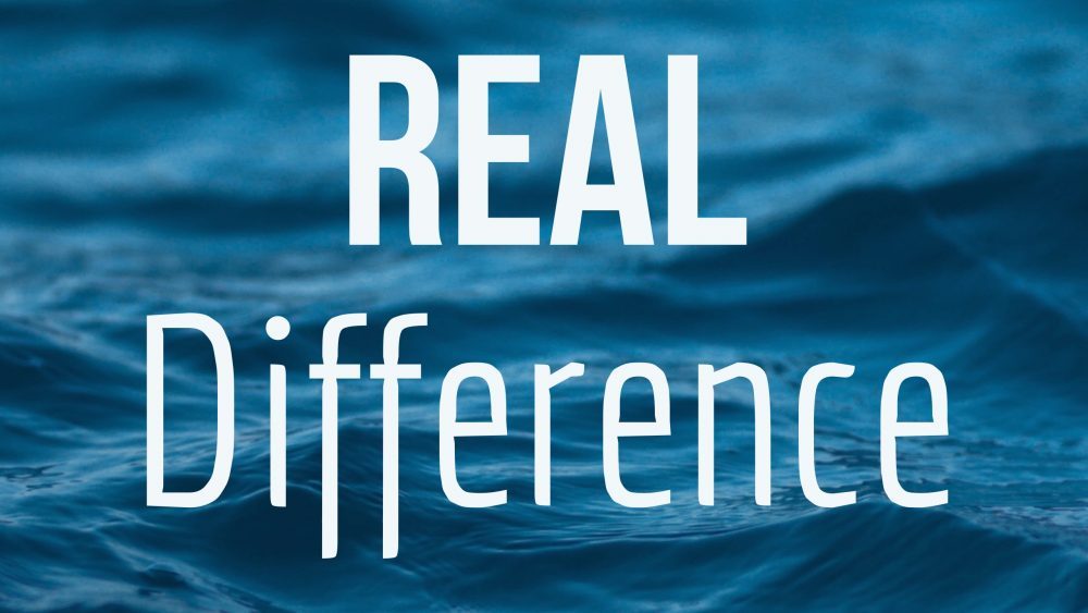 Real Difference Title Card