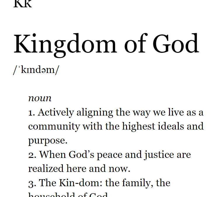 Kingdom of God Definition