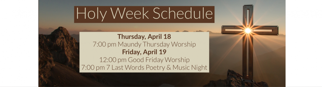 Holy Week Slider