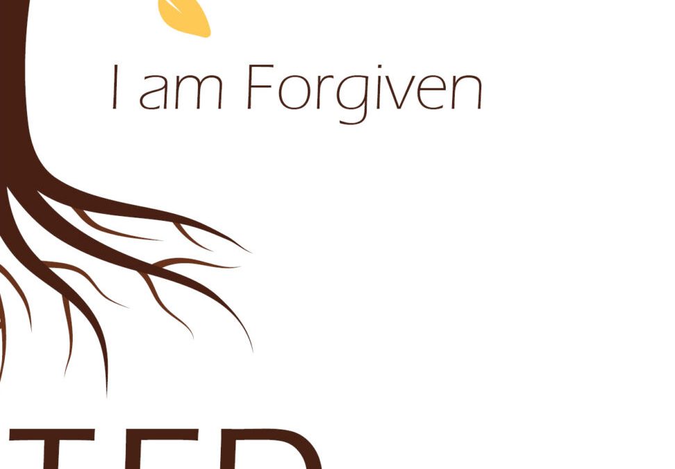 I am Forgiven section of logo