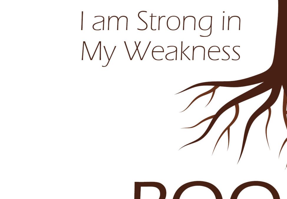 I am Strong in My Weakness section of logo
