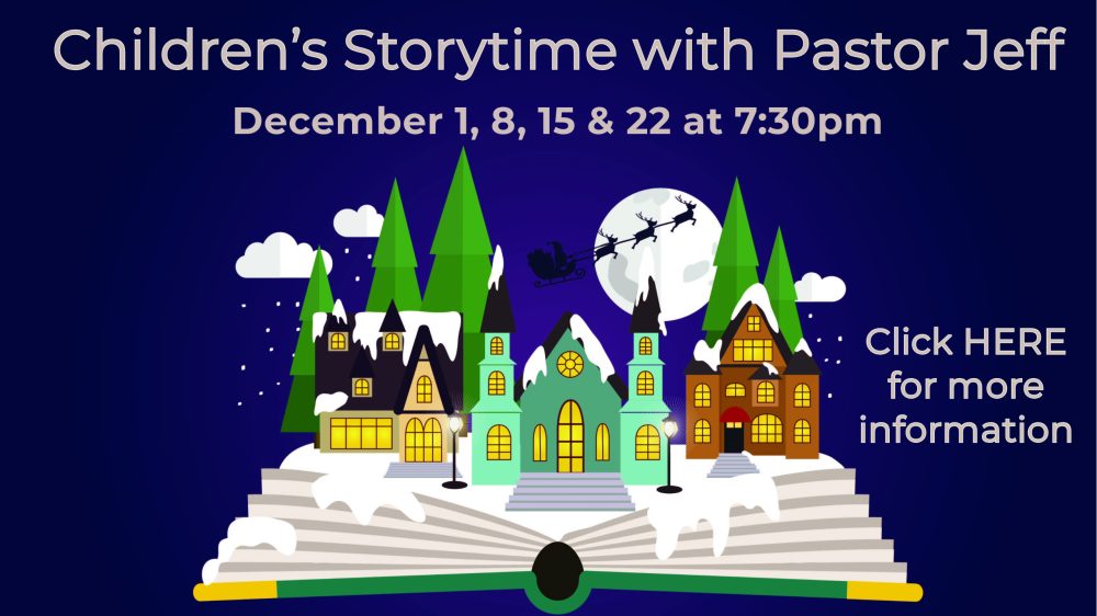 Childrens Storytime with Pastor Jeff 2024 website