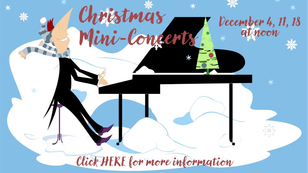 Christmas Mini Concerts 2024 website