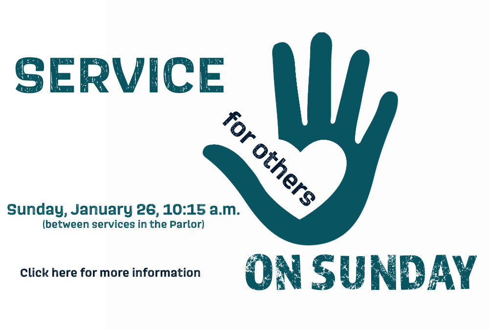 Service (for others) on Sunday website TEST