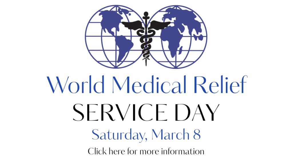 World Medical Relief 2025 Service Day website