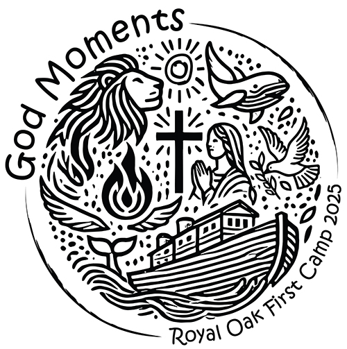 ROFUM CC2025 God Moments Logo – w First – Black on Transparent