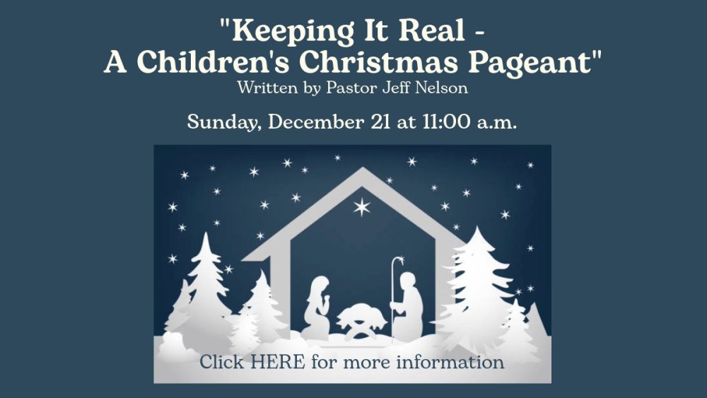 Children's Christmas Pageant website