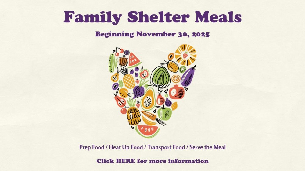 Family Shelter Meals website