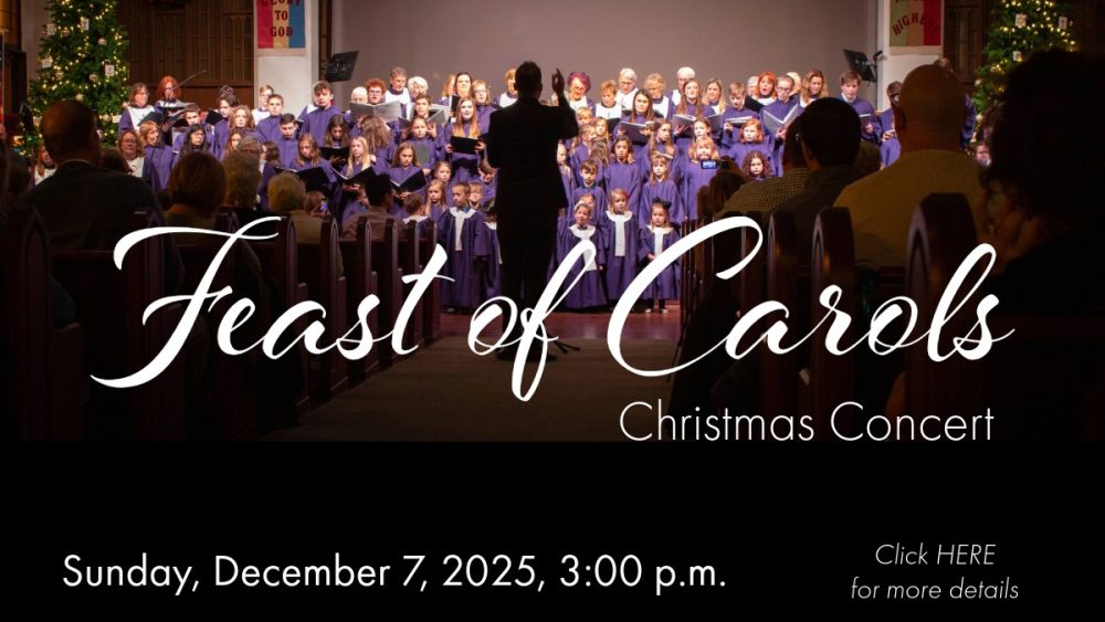 Feast of Carols 2025 website