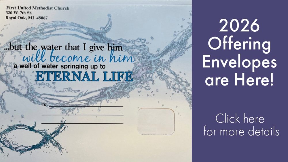 2026 Offering Envelopes website